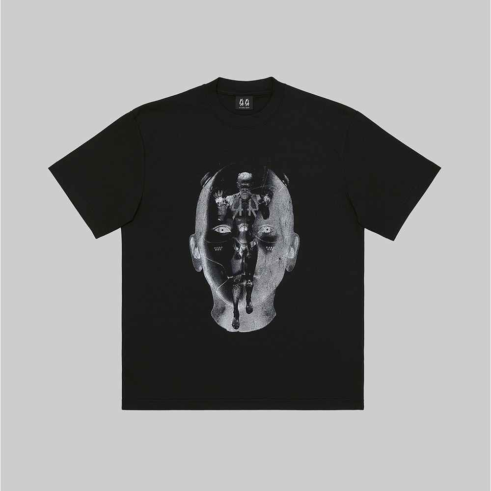 フォーティーフォーレーベルグループ × ANYMA グラフィックTシャツ L 